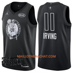 Maillot NBA Boston Celtics Kyrie Irving 11 2018 All-Star Jordan Brand Noir Swingman - Enfant